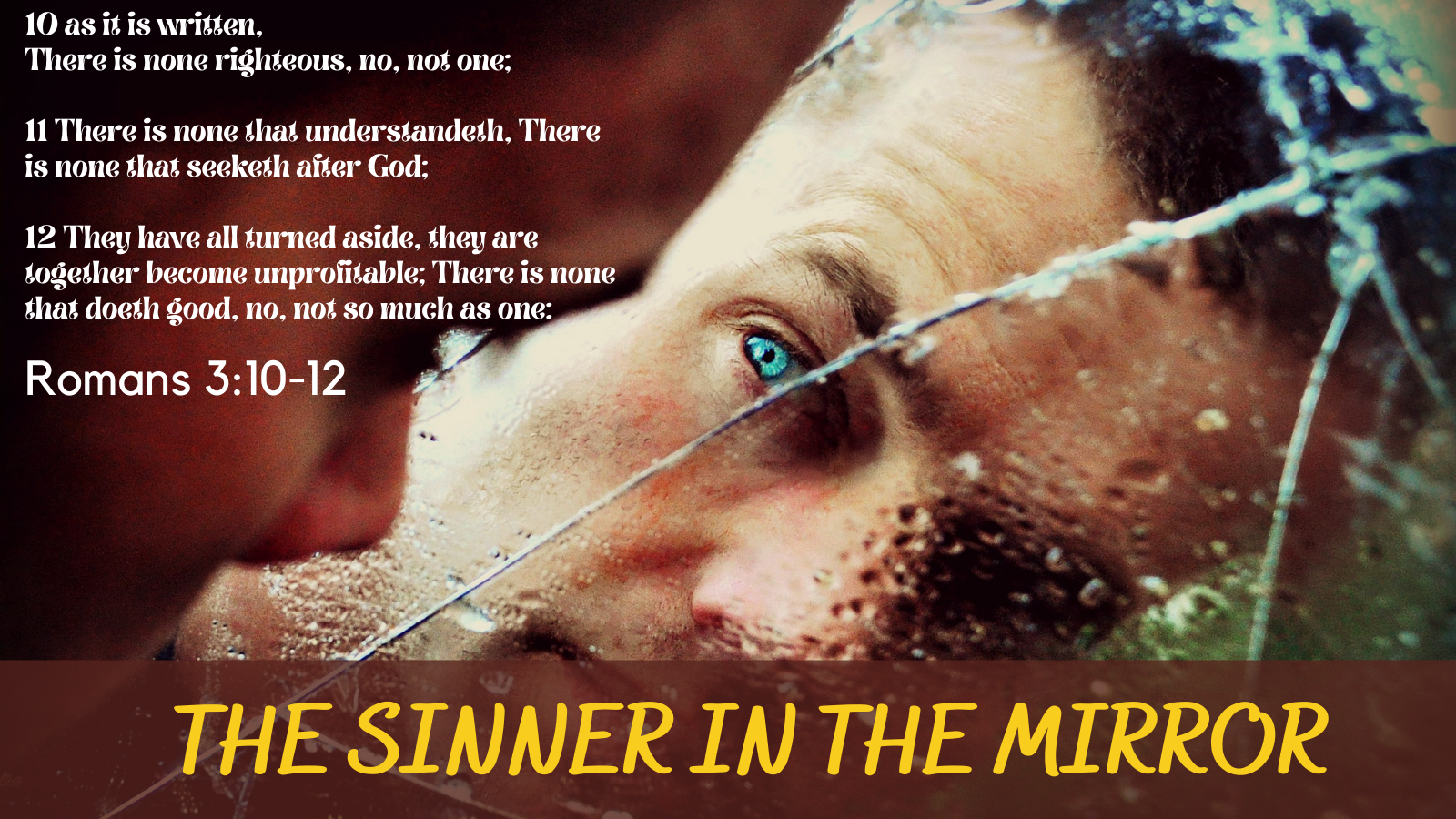 The sinner in the mirror home page featured image. 
