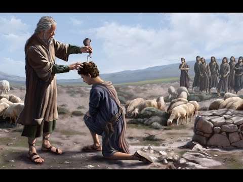 Samuel anoints David