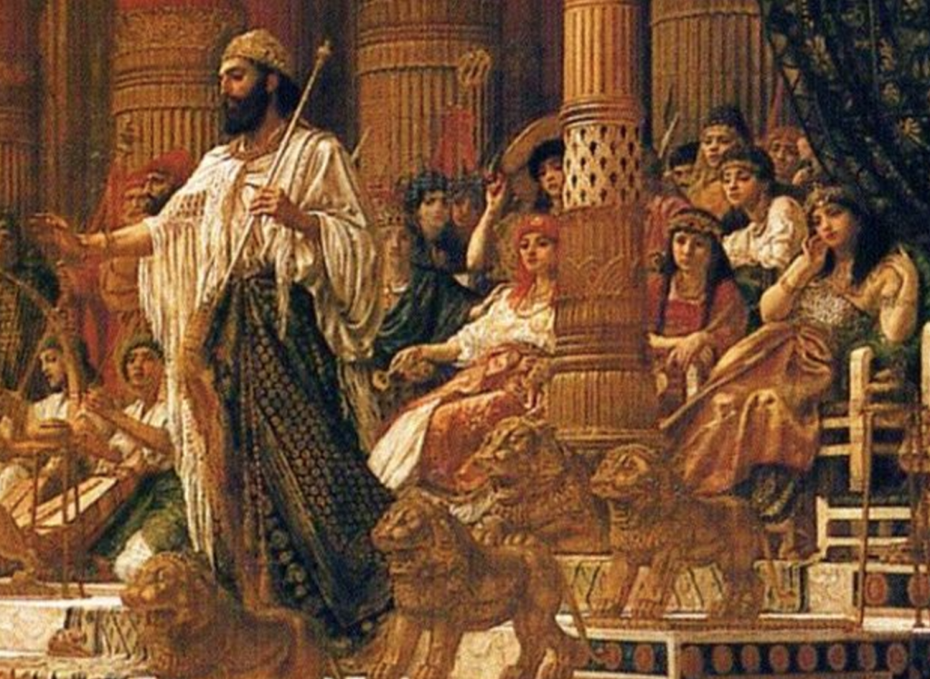 King Solomon of Israel writer of the book of Ecclesiastes