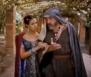 Mordecai tells Esther of Haman's plan to kill the Jews